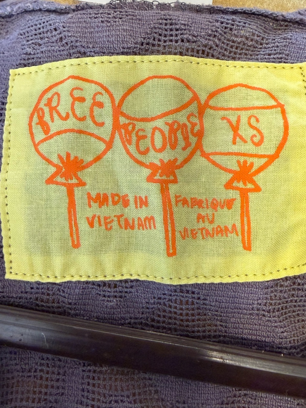 Free People Patterned Rounded V Neck Boho Racerback Tank Top - Picture 2 of 4